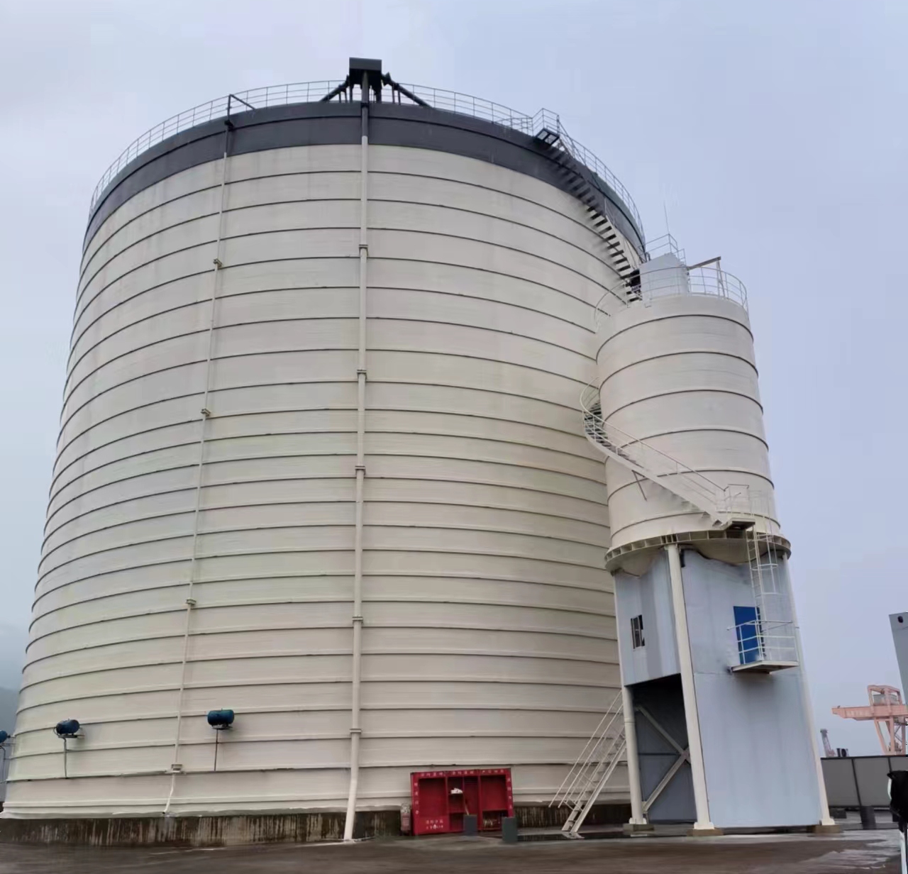 衡山10万吨水泥钢板库